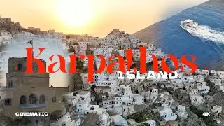Karpathos Island Cinematic 4K Aerial