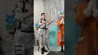 Шоу мыльных пузырей