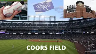 MY FIRST VISIT AT COORS FIELD