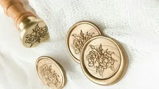 Como Fazer Lacre de Cera/ Selo de Cera para Convite de Casamento SEM A CERA ▪︎ Tay Vasconcelos