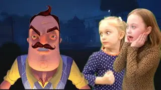 Привет Сосед Hello Neighbor похитил Машу и утащил в свою игру!