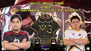 GAME KE 2 DARI RRQ VS TODAK DI M3 WORLD CHAMPIONS !!!