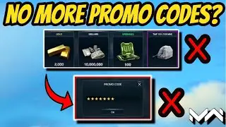 No More Free Rewards? - Promo Code Button Removed - Modern Warships