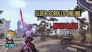 ESO PvP - Night blade 1vX outnumbered