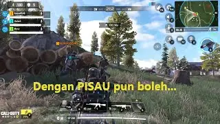 Bunuh last man pakai PISAU je...