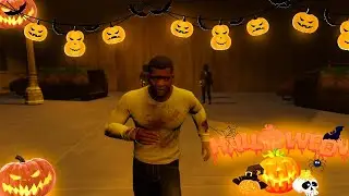 ГАНГСТЕР УГНАЛ ХЭЛЛОУИНСКАЯ🎃 МАШИНУ У ПРИВИДЕНИЯ... (МОДЫ ГТА 5) GTA 5