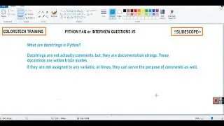 What are Docstrings in Python   Python Interview Questions 1