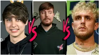 Colby Brock Vs Mr Beast Vs Jake Paul Evolution From Start to Now