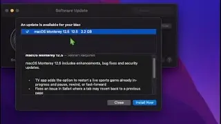 macOS Monterey 12.5 Update Released with Security Updates