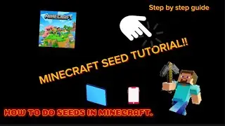 SEED Tutorial I￼N MINECRAFT!!