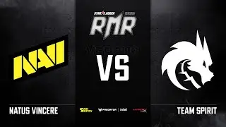 [EN] NAVI vs Team Spirit | Map 2: Overpass | StarLadder CIS RMR Main Event Playoffs