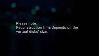 Performing RAID level reconfiguration from RAID 5 to RAID 0 on PERC Controller