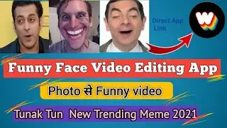 Tunak tunak tun Funny video editing | Tunak tunak tun funny face kaise banaye | Android |Wombo app |