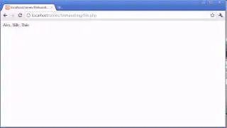 81   The implode Function with File Handling Example   PHP Tutorials