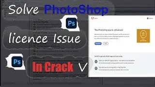Solve Un license error in Photoshop