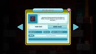 We got the Flaming Shard from Netherworld! Pixel Worlds
