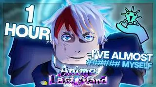 I Spent 1 HOUR Playing Anime Last Stand WORLD 3! (Hardest Challenge Ever)