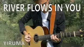 Yiruma - River Flows In You (Fingerstyle Guitar Cover) Ambient Version