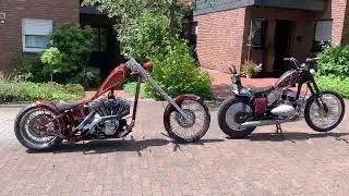 Chopper Time😎 Harley & Jawa 350 ✅