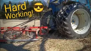 Harrowing with FORD 4600 