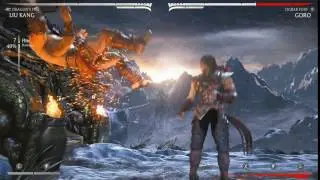 Liu Kang 70% Dragon's Fire Combo (MKXL) new MAX damage without Anti Air