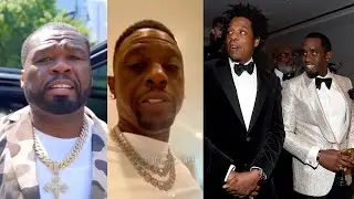 50 Cent & Boosie Are Calling Out Diddy's Friends After House Raids 