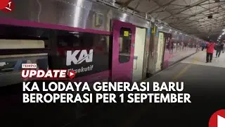 Tingkatkan Pelayanan, KAI Daop 2 Bandung Operasikan KA Lodaya Generasi Terbaru