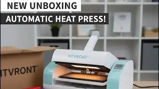 ✨ Unboxing My New Heat Press | First Impressions + Setup for Divine Threads by Nicole