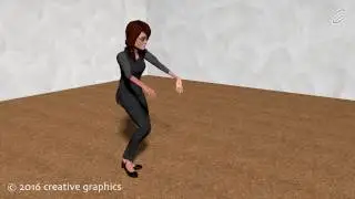 Dancing Girl - Character Animation