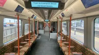 London Overground full journey Cheshunt to Liverpool Street 28/09/2022