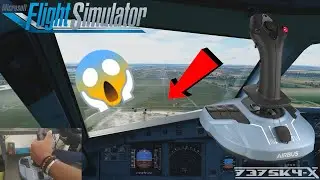 Microsoft Flight Simulator 2020 | Thrustmaster TCA SideStick Airbus |LANDING TEST A320 NEO