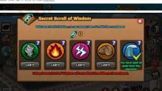 Ninja Saga- Secret Scroll Of Wisdom
