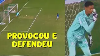 GOLEIRO DO PALMEIRAS DEFENDEU PÊNALTI DUAS VEZES CONTRA O CRUZEIRO NO SUB 20