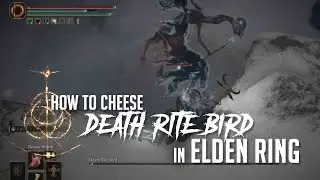 How to Cheese Death Rite Bird at Consecrated Snowfield in Elden Ring (Easy Kill)