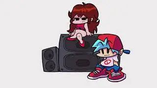 If BF doesn't spin his mic properly (FNF ANIMATION)