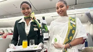 ENJOY Ethiopian AIRLINES WITH 2PCS CARRY ON BAGGAGE ON ECONOMY SEAT TODAY 2023/2024 TRIP
