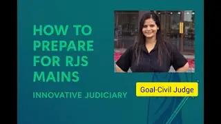 HOW TO PREPARE FOR RJS MAINS IN 1 MONTH
