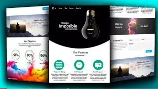 Create a  Amazing Responsive Bootstrap Website From Scratch | Coding Zakir