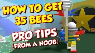 How to GET 35 BEES FAST in Bee Swarm Simulator | Noob Tips