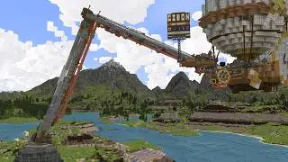 The Best Way To Refuel Your Ships | Create Aeronautics + ComputerCraft (Survival-Friendly)