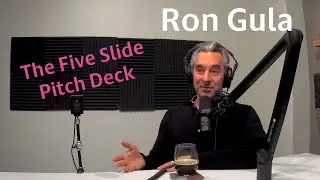 The 5 Slide Pitch Deck | Ron Gula | The Cybrary Podcast