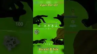 Valorant - Viper Rat Ult Ascent B Site