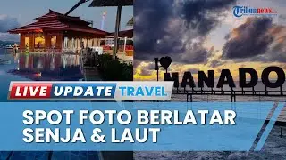 Pirates Cafe di Marina Plaza, Tawarkan Spot Foto Berlatar Senja dan Kolam dengan Pemandangan Lautan
