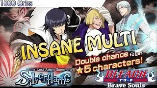 Bleach: Brave Souls - Silverflame Summons - MY CRAZIEST MULTI EVER??!