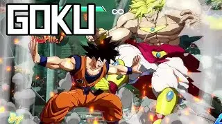 DBFZ: Base Goku Combos + Hype! (100% Combo!)