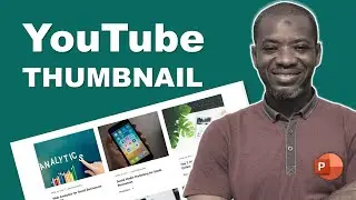 How to Create a YouTube Thumbnail in PowerPoint | YouTube Thumbnail Template Design