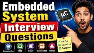 Embedded C Interview Questions | Pointers in C | void pointer | Null Pointer | Dangling Pointer