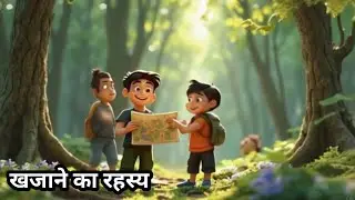खजाने का रहस्य | cartoon story | cartoon video | cartoon animation