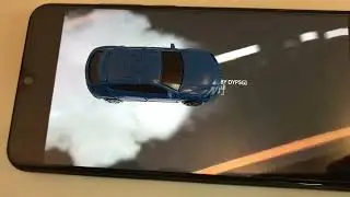 Дрифтующее Porsche, дорога на телефоне | Road for Phone