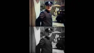 1928 Buster Keaton-The Cameraman - Colorization test 1/3  #colorization #movie #DeOldfy